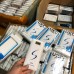 Портативне мобільне заряджання Power Bank 30000/9600mAh UKC, Умб зарядне power bank. Колір: білий