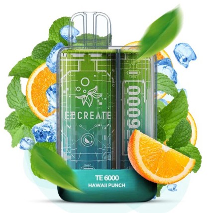 Elf Bar TE6000 5%. Гавайський Пунш (Hawaiian Punch)