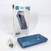 Портативний зарядний пристрій на 10000 mAh, Power Bank на сонячній батареї, заряджання. Колір: синій