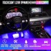 Світлодіодна стрічка SMD 5050 RGB LED 5 м IP65 з bluetooth контролем. підключення 220V