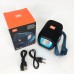 Портативна колонка Bluetooth TG339 5W з RGB підсвічуванням, Акумуляторна колонка для музики. Колір: чорний