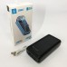 Портативний зарядний пристрій на 20000mAh, Power Bank на сонячній батареї, для планшета. Колір: чорний