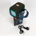 Портативна Bluetooth колонка TG339 5W з підсвічуванням RGB, акумуляторна колонка для музики. Колір: зелений