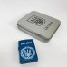 Дугова електроімпульсна запальничка USB металева коробка HL-447. Колір: синій