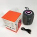 Портативна Bluetooth колонка TG658 8W з RGB підсвічуванням, Музичні колонки для вулиці. Колір: сірий