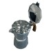 Гейзерна кавоварка Magio MG-1012 450 мл, кавоварка для дому, турка гейзерна для кави, кавник гейзерний