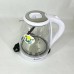 Електрочайник Satori SGK-4105-WT 1.8 л 1500 Вт, стильний електричний чайник, чайники з підсвічуванням