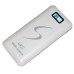 Портативне мобільне заряджання Power Bank 30000/9600mAh UKC, Умб зарядне power bank. Колір: білий