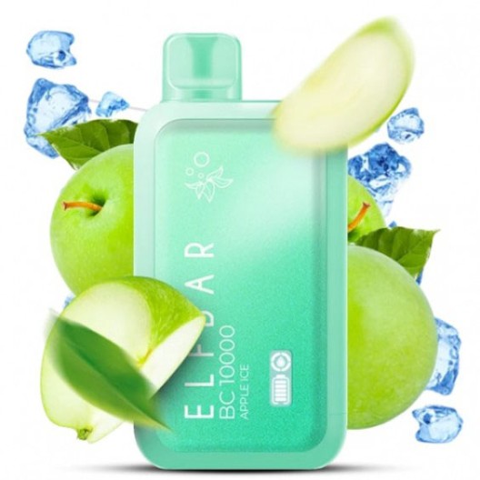 Elf Bar BC10000. Яблуко (Apple Ice)