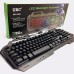 Клавіатура UKC KEYBOARD GK KW-900/4400 дротова з підсвічуванням мембранна