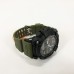 Годинник наручний чоловічий SKMEI 1283AG ARMY GREEN, армійський годинник протиударний. Колір: зелений