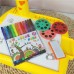 Дитячий стіл проектор для малювання з підсвічуванням Projector Painting. Колір жовтий