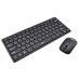 Бездротова клавіатура IOS з мишкою Keyboard Wireless 901. Колір: чорний