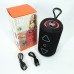 Bluetooth колонка портативна TG656 FM-радіо, акумуляторна колонка для музики. Колір: чорний