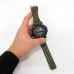Годинник наручний чоловічий SKMEI 1283AG ARMY GREEN, армійський годинник протиударний. Колір: зелений