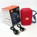 Портативна Bluetooth колонка TG339 5W з RGB підсвічуванням, Гучна блютуз колонка. Колір: червоний