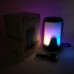 Акумуляторна переносна колонка TG652 5W з RGB підсвічуванням та ремінцем, блютуз колонка. Колір: синій