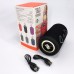 Bluetooth колонка портативна TG656 FM-радіо, акумуляторна колонка для музики. Колір: чорний