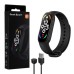 Фітнес браслет FitPro Smart Band M7 (смарт часи, пульсоксиметр, пульс). Колір: чорний
