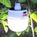 Акумуляторна кемпінгова LED лампа світильник JD-2022 із сонячною панеллю, кемпінговий ліхтар-лампа